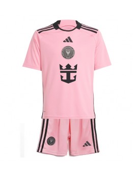 Inter Miami Replika Hemmakläder Barn 2024-25 Kortärmad (+ byxor)